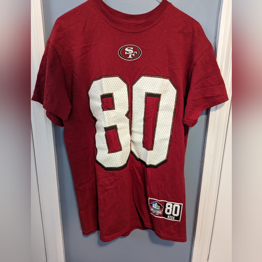 Jerry Rice Hall of Fame T-shirt